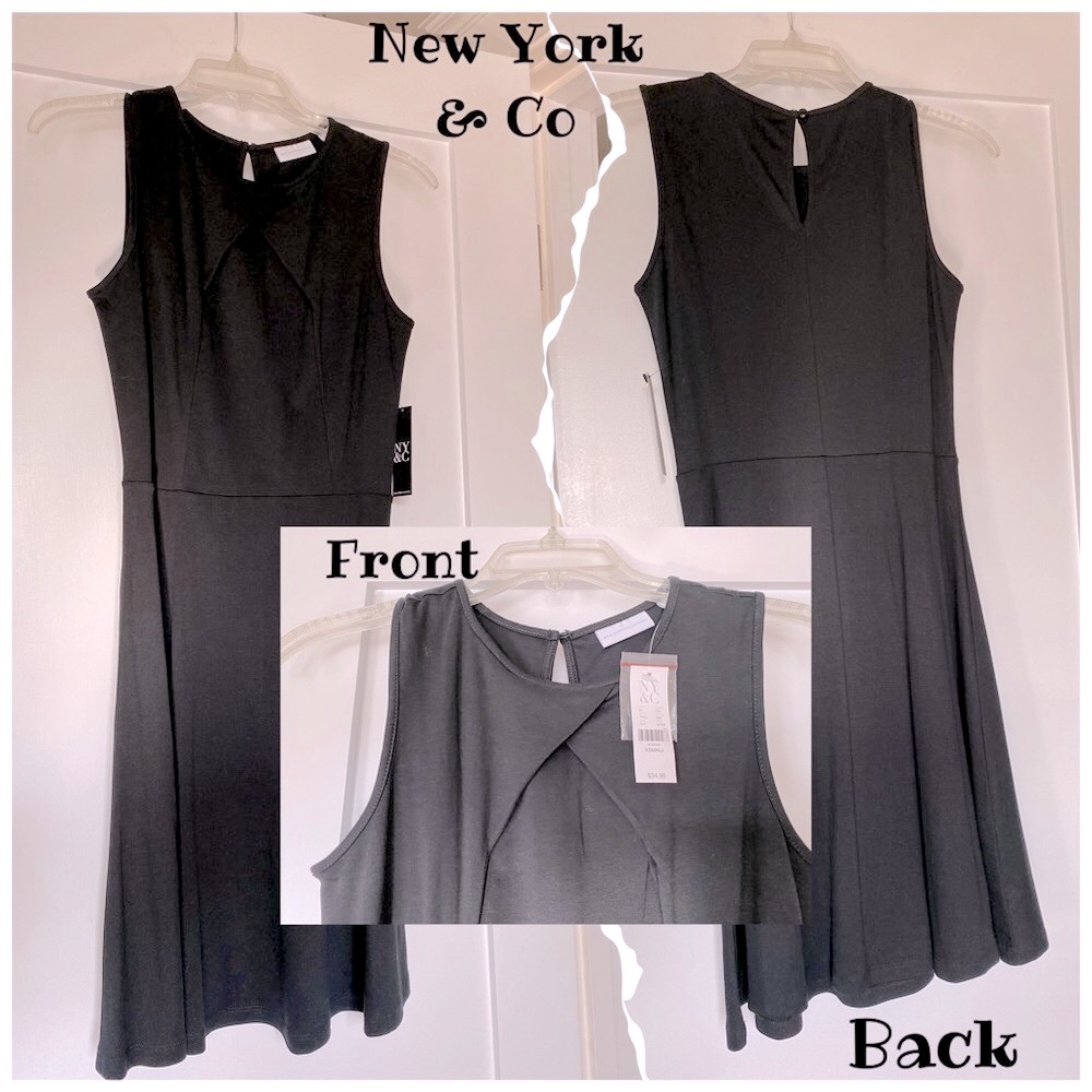New York and Co Black Dress